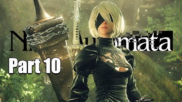 NieR: Automata Walkthrough Part 10 | Where Is 9s?