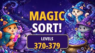 Magic Sort – Levels 370-379 – Walkthrough