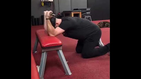 Bench T Spine mobilization