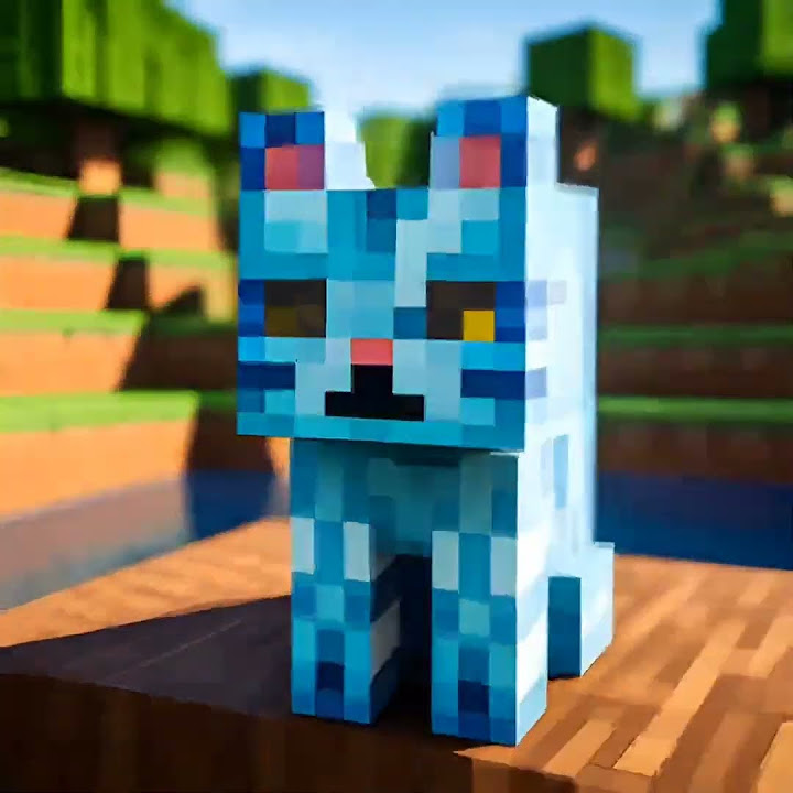 Котики майнкрафт #нейросеть #котики #minecraft - YouTube