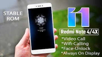 New Stable MIUI 11 Port For Redmi Note 4 | Always On Display | Face-Unlock | WiFi-Calling(Vo-Wifi)