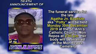 Agatha Jn  Baptiste short