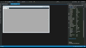 How to use tab control in c# windows form application