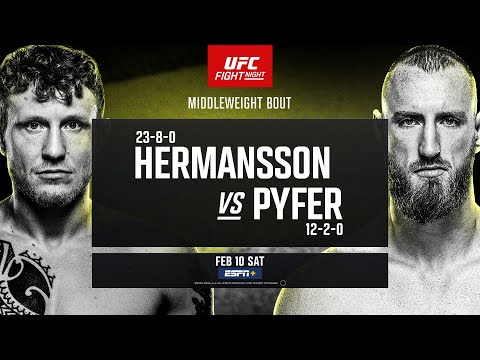 UFC Vegas 86 Hermansson vs Pyfer - February 10  Fight Promo