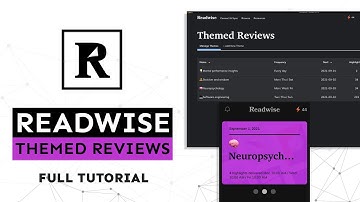 Readwise NEW Feature: Themed Reviews