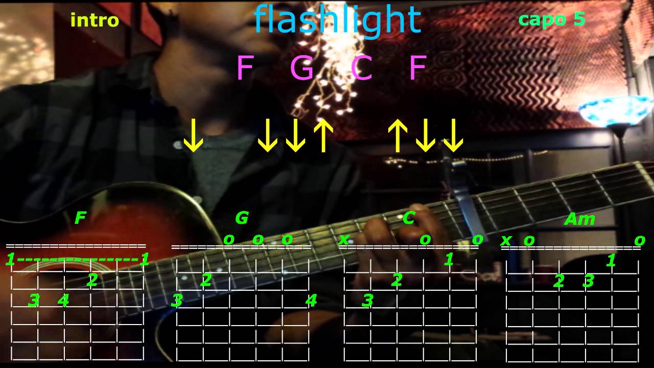 flashlight jessie j acordes en guitarra YouTube