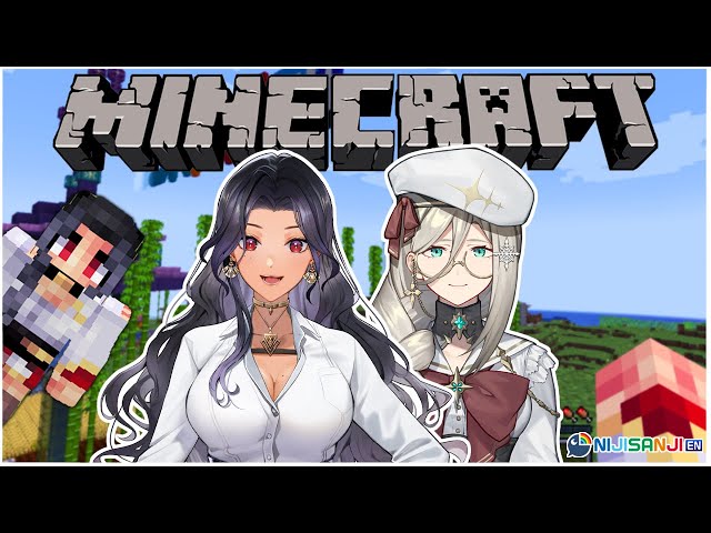 NEVERMIND WE'RE PLAYING MINECRAFT!【NIJISANJI EN | Scarle Yonaguni】のサムネイル