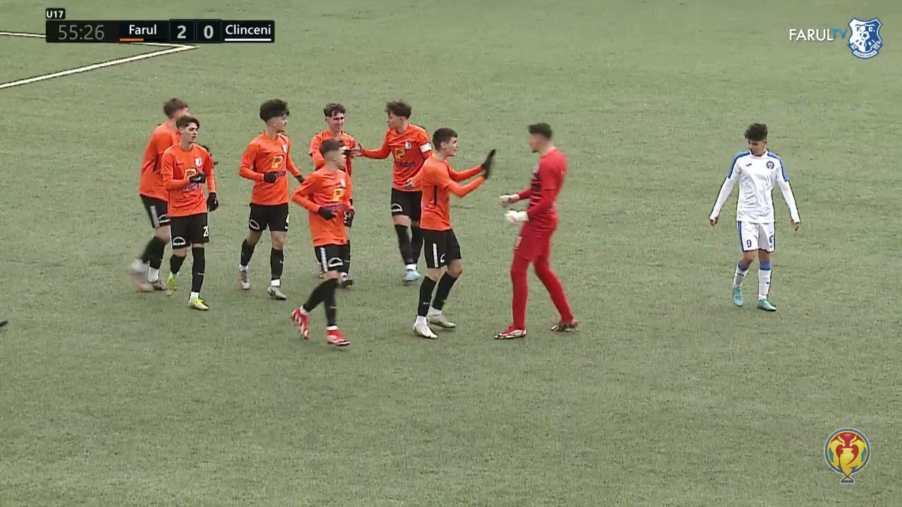 Cupa României U17, Optimi, 2021/2022: Farul U17 - Academica Clinceni U17 6-5 d.11m (13 martie 2022)