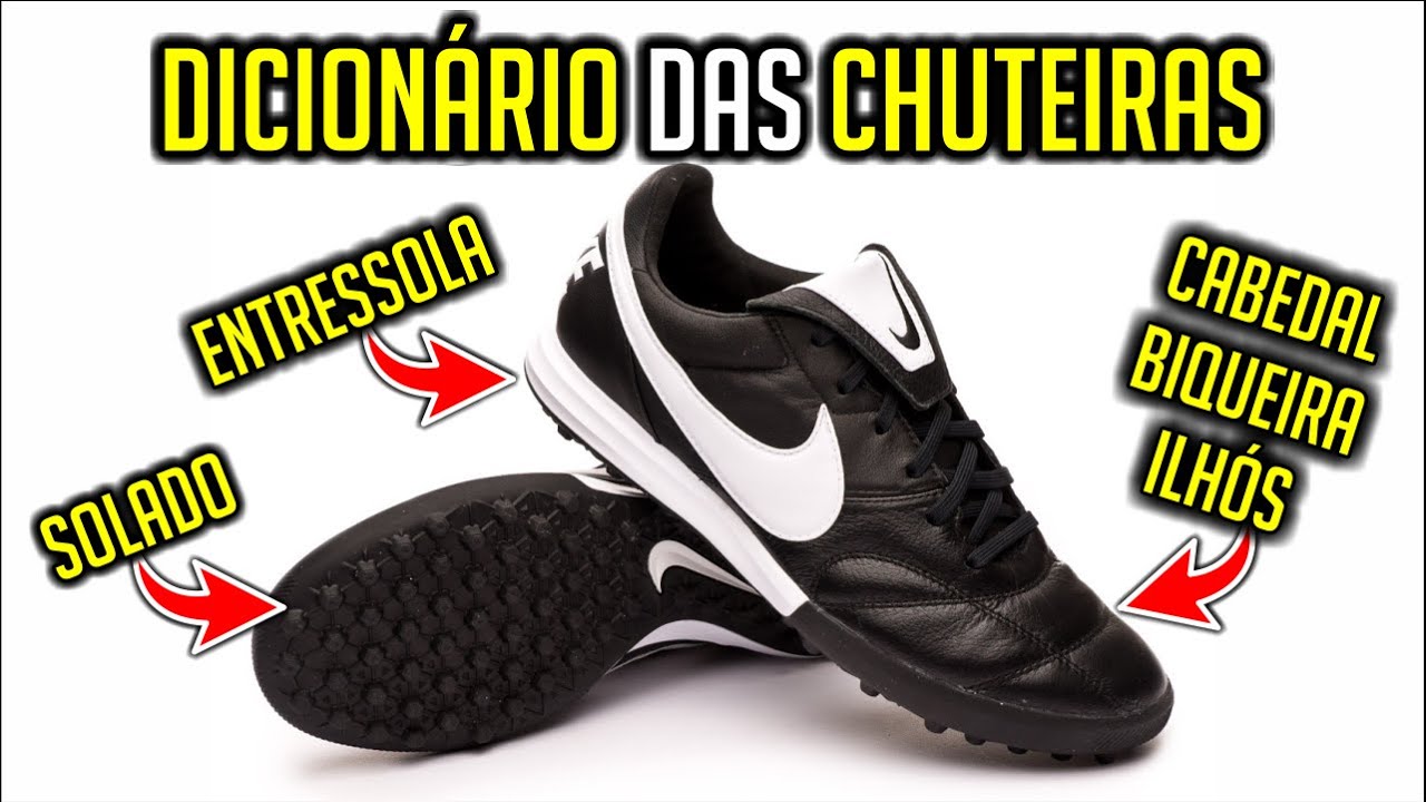 Dicionário das Chuteiras - Qual a FUNÇÃO e NOME de CADA PARTE de uma ...