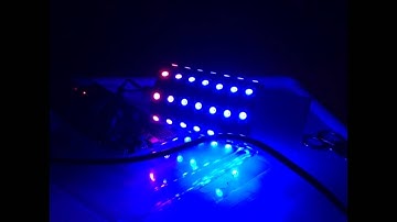 Playing with STM32F4Discovery and WS2812 Adafruit Neopixel LED Strip.