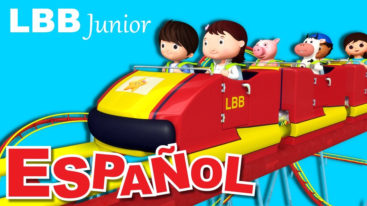 ⁣La canción de la montaña rusa | LBB Canciones infantiles | Little Baby Bum Español - Moonbug Kids