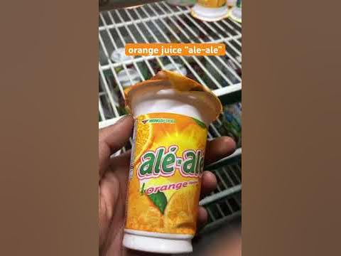 Orange Juice “ale-ale” is fresh #jajanan #shorts - YouTube