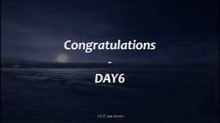 1 Hour Loop | DAY6 (데이식스) – Congratulations (Lirik dan Terjemahan Indonesia)