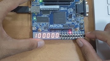 Implementation of a 10-bit Ring Counter with Adjustable Clock Speed using DE10-Lite FPGA Board