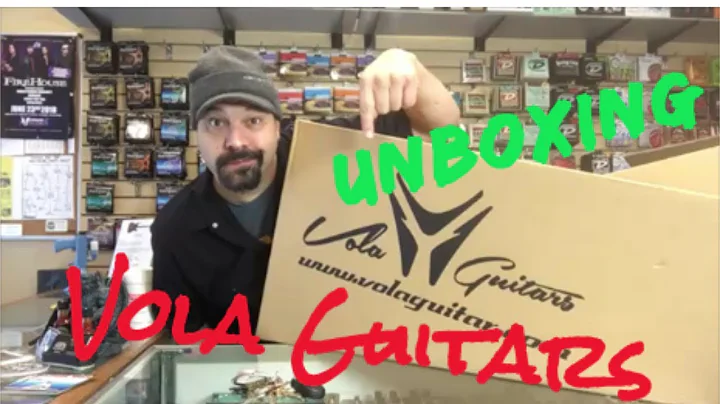 Vola Guitars What's in the box? Unboxing Extravaganza