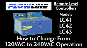 Flowline Level Controller - Convert LC4x to 240VAC Operation from AutomationDirect