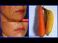 Remove wrinkles from face naturally at home with banana mask in 5 days / face wrinkles home remedy