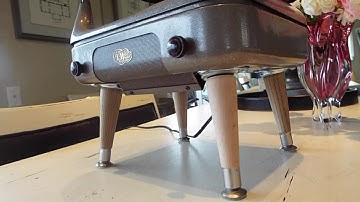 V-M record changer playing a stack of 45