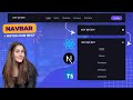 Como fazer uma NAVBAR responsiva com React + Next.js e Typescript