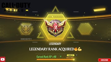 I Reached LEGENDARY RANK in MP RANKED🤯🔥!! #codm #legendaryskin #codmp #intense #codmobile #mp