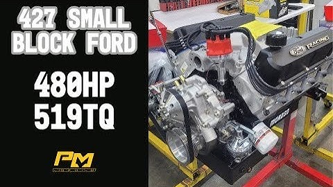 Speed Fanatix 427 Small Block Ford Engine Dyno Testing at Prestige Motorsports - 480HP 519TQ