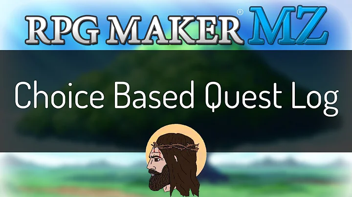 How To Make Choice Based Quest Log - RPG MAKER MZ TUTORIAL
