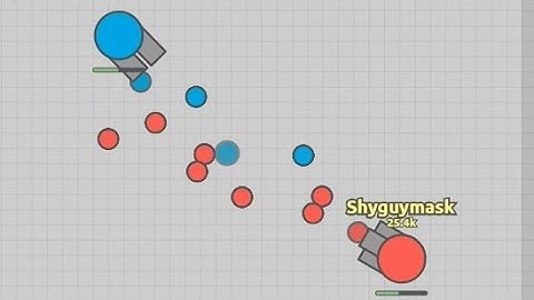 Diep.io - ☢ Gaming vs. Shyguymask Sandbox 1v1!