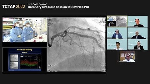 [TCTAP 2022] Coronary Live Case Session 2: COMPLEX PCI