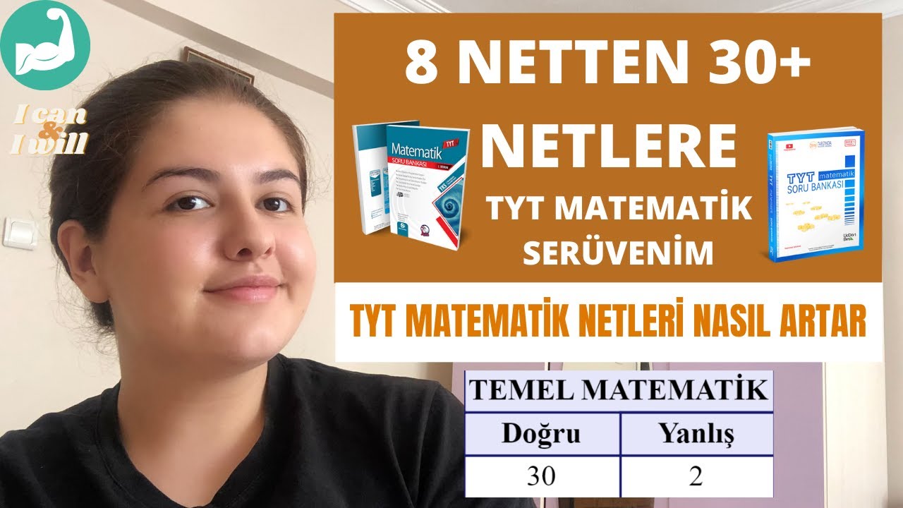 8 Netten 30 Lara Tyt Matematik Netlerim Nasil Artti Tyt Matematige Nasil Calisilir Yks2021 Youtube