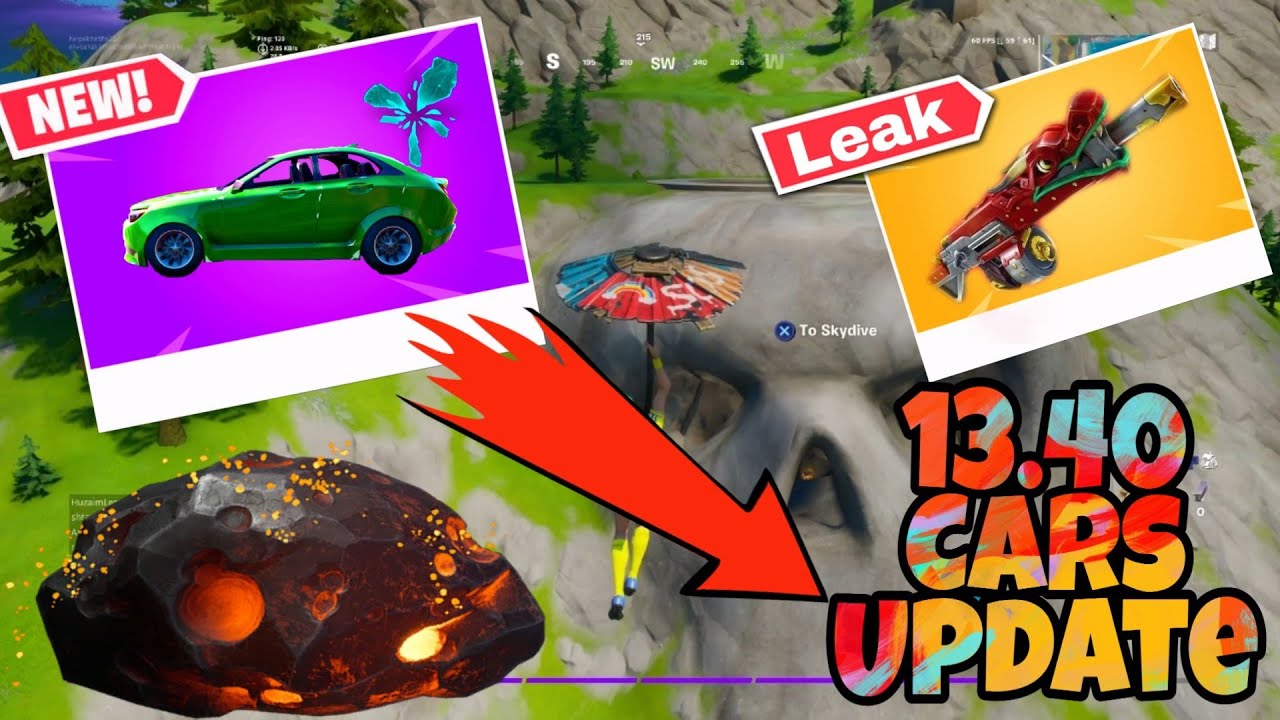 Fortnite NEW UPDATE v13.40 Early Patch Notes Car Roadways SOON and bug fixes Season 3