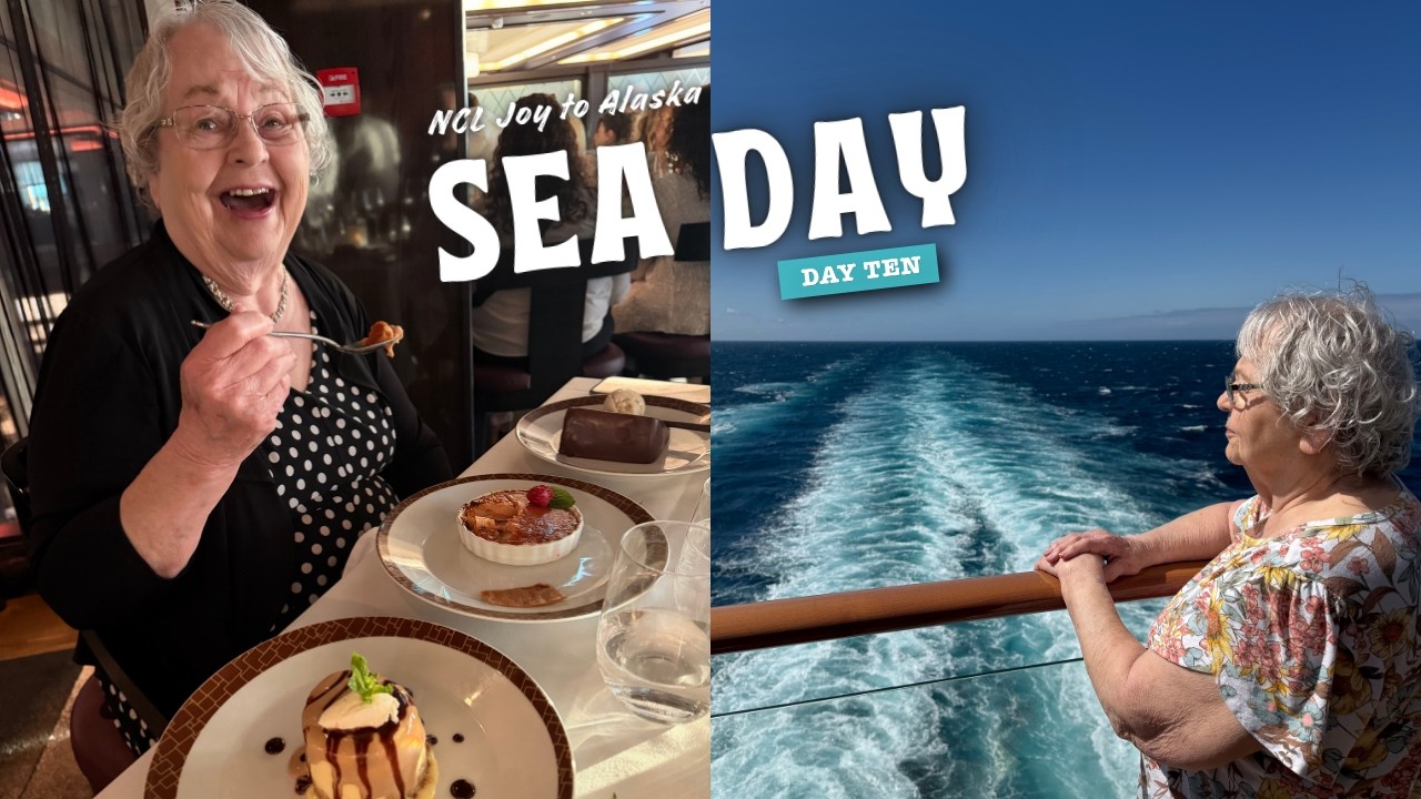NCL Joy Alaska Cruise Sea Day | We Drank the Rainbow! 🌈🍸