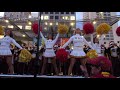 USC Band &quot;Tribute to Troy, Fight On!&quot; Union Square San Francisco California 2017