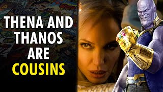 Thena and Thanos are cousins #eternals #thanos Thena and Thanos are cousins #eternals #thanos