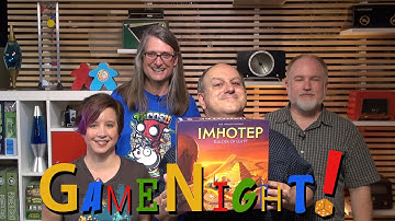 Imhotep - GameNight! Se4 Ep7 - How to Play and Playthrough