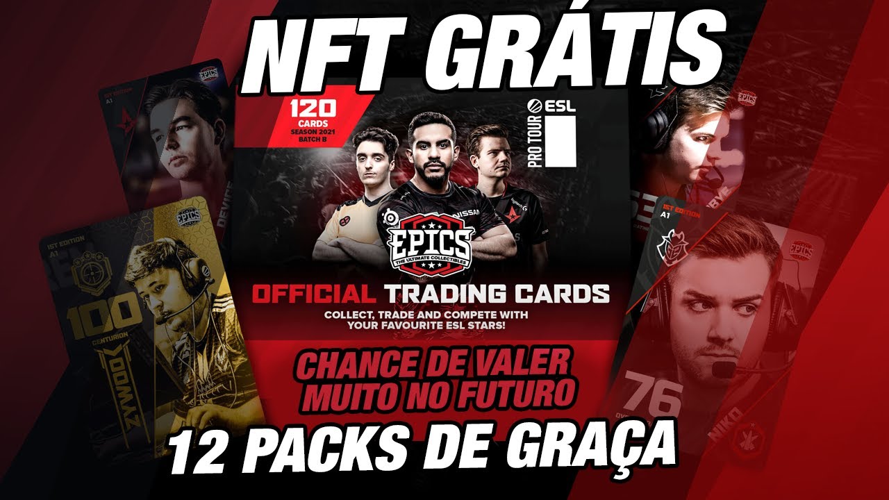 CS-GO Card Game NFT Grátis - 15% DROP Referido - YouTube