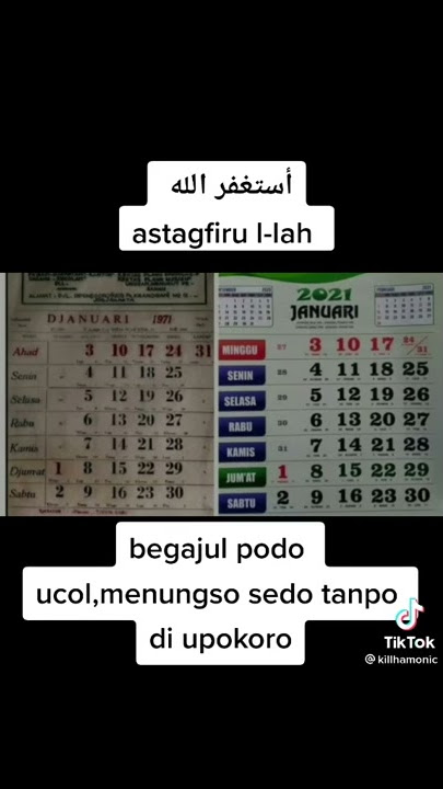 Ramalan Jawa tahun kembar