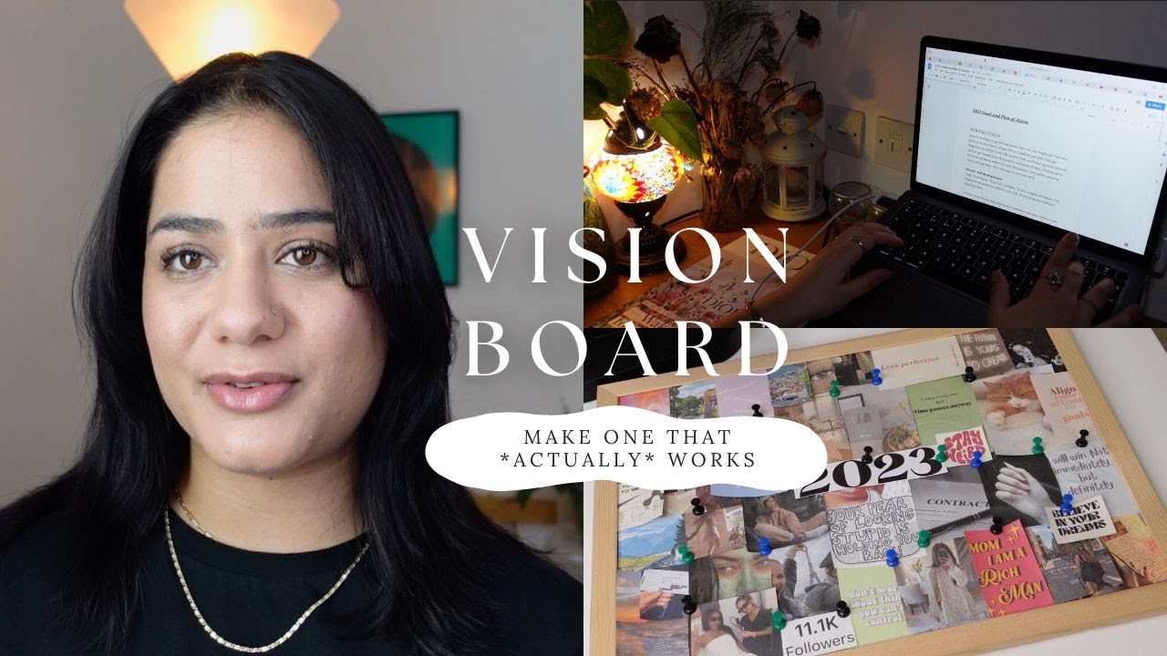 how to make a vision board that actually works | manifest your dream ...