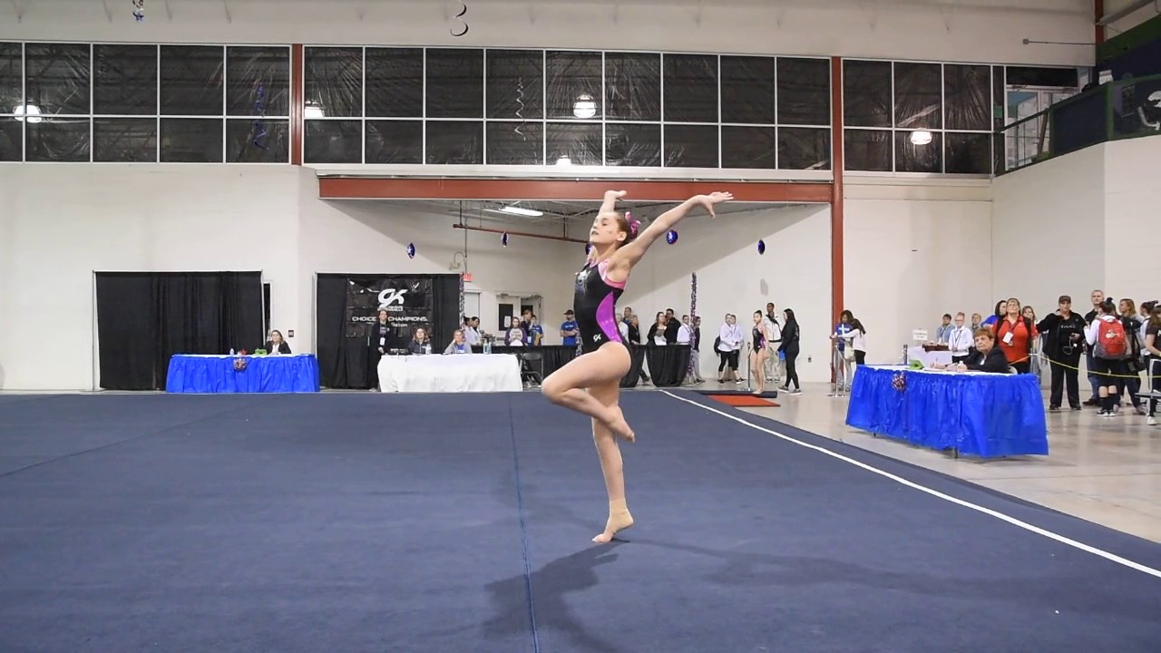 Emma Stoddard Oakland Gymnastics Class of 2022 YouTube