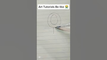 Art Tutorials Be Like 😭 #shorts #art #tutorial #relatable