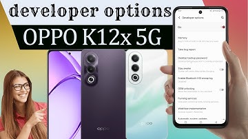 oppo k12x developer option setting | how to enable developer option setting in oppo k12x