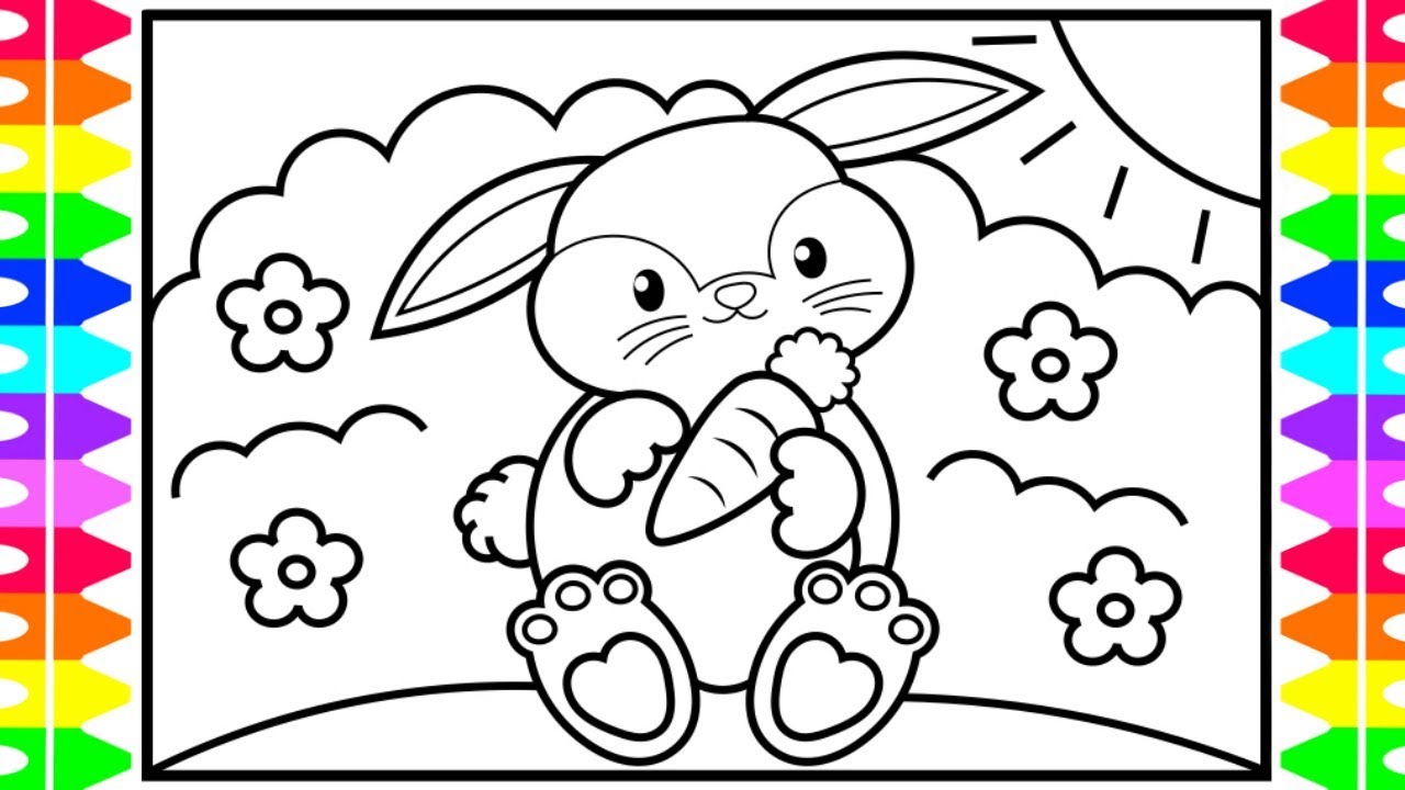 How to Draw a Bunny Rabbit Step by Step for Kids Bunny