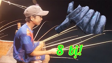 Ăn Cơm Với Canh Chua Chả Cá Rựa, Trúng Mực Nữa Rồi |Câu Mực Biển Tây