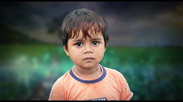 Photoshop Manipulation Tutorial || Kids Photo Editing