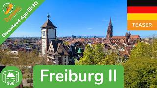 Freiburg im Breisgau II | Learn German in VR | 360 8K3D Teaser | DYNAMIC LANGUAGES