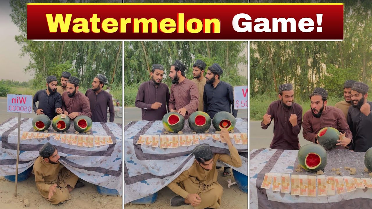 WATERMELON GAME 😅 Ik Dam Sy Bazi Palat Gai 😂