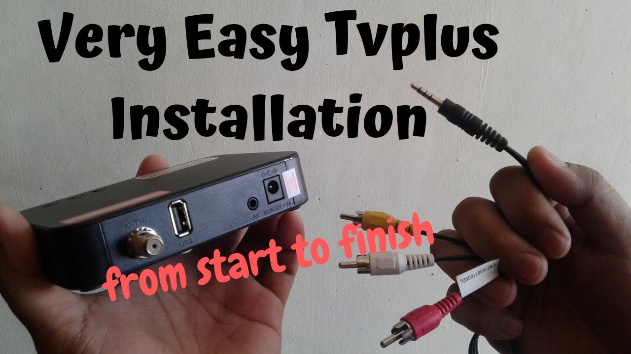 Very Easy Tvplus Installation Guide (step by step with pictures) - YouTube