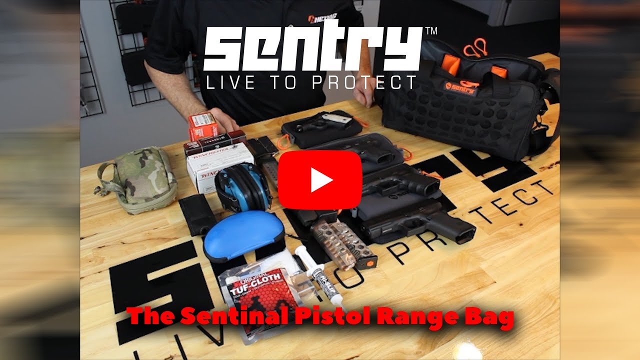 Sentinel Pistol Range Bag by SENTRY