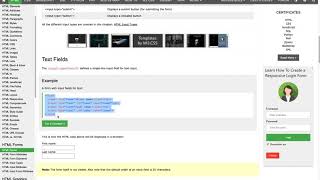 Lecture 32 - Learn to create a Form in HTML