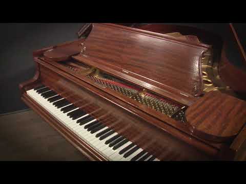 Steinway Model O 5'10" Grand Figured Mahogany (#133050)