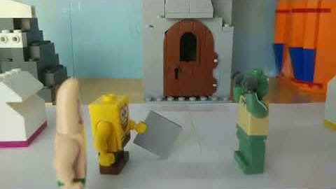 Lego Spongebob Snowball Effect (Schneeballeffekt) #picpac #stopmotion #lego